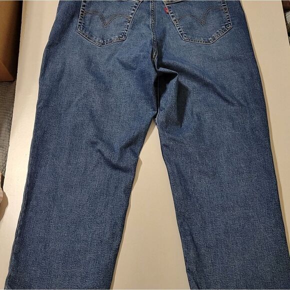 NEW 18W LEVI'S WEDGIE STRAIGHT LEG HIGH RISE BUTTON DENIM JEANS 18 W NWT - Picture 11 of 16